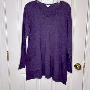 J. Jill plum sweater.  Size:  S.